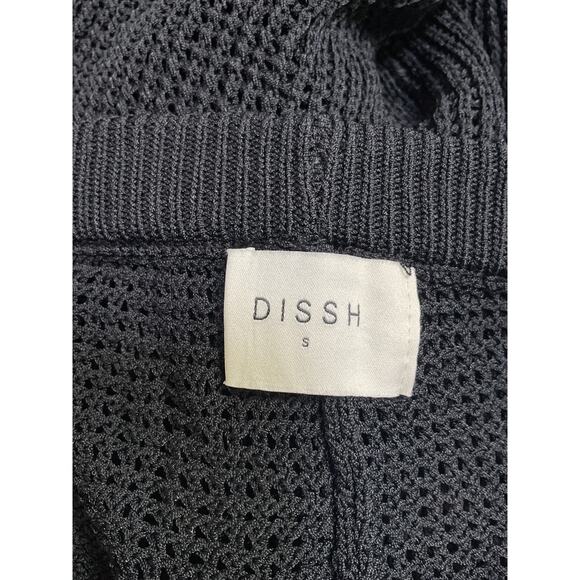 Dissh 'Ophelia' Black Viscose Crochet Pant Size S - Picture 4 of 4